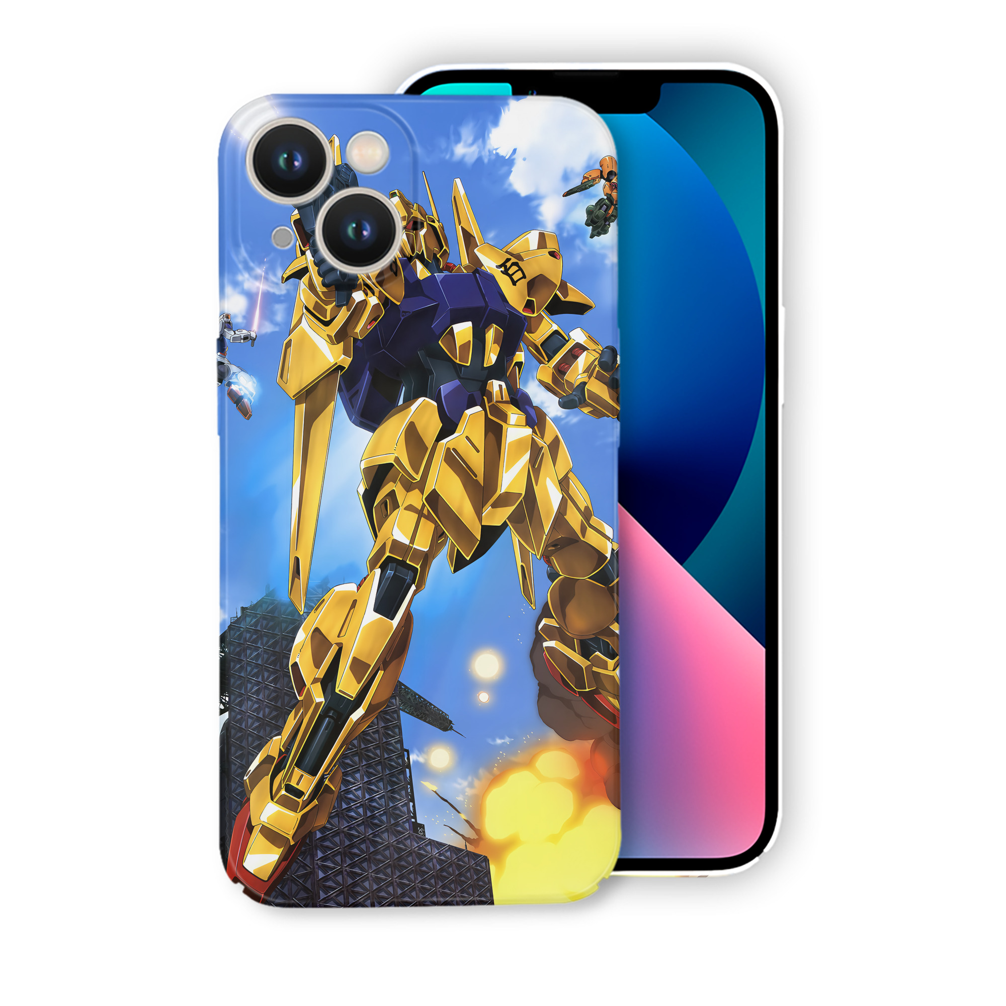 （画像用） 機動戦士ガンダム Mobile Suit Gundam 【iPhone 14シリーズ対応】ハードケース